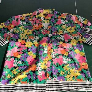 AFRM Multicolor Floral Shirt